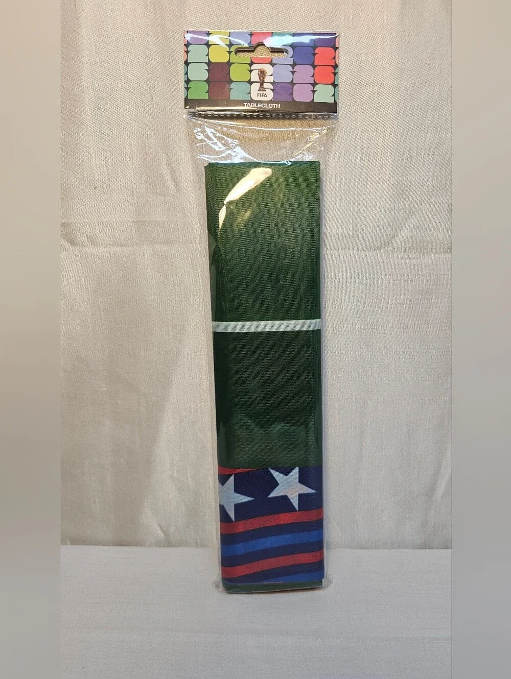 FIFA 2026 Green Party Tablecloth-New